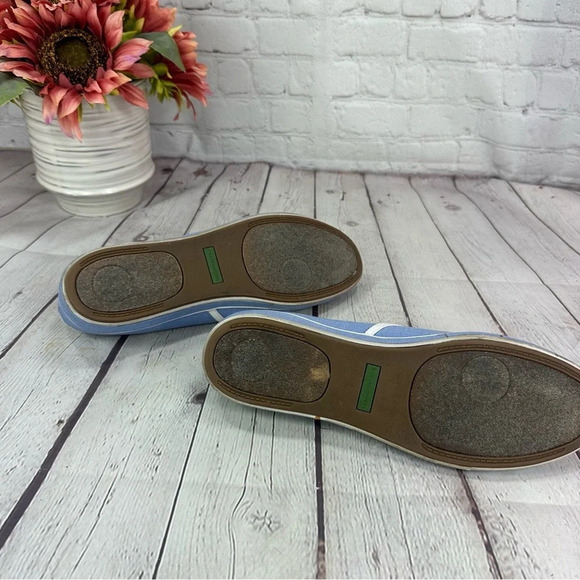 Keds grasshoppers lace-up shoe size 9 narrow blue chambray - Picture 8 of 8